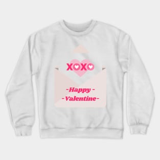 Happy Valentine XOXO Crewneck Sweatshirt